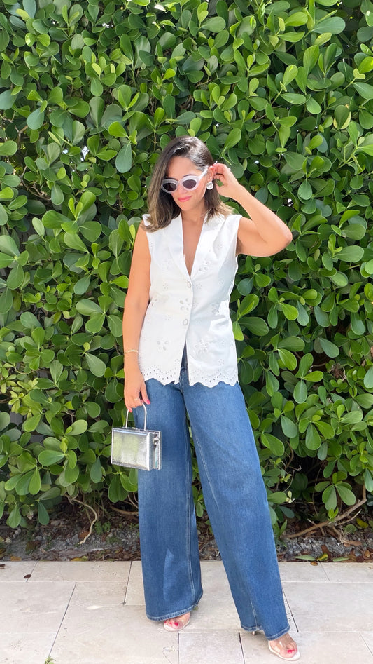 Evelyn Vest Top