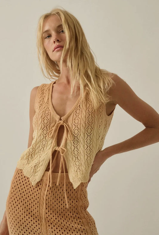Sunny Crochet Top