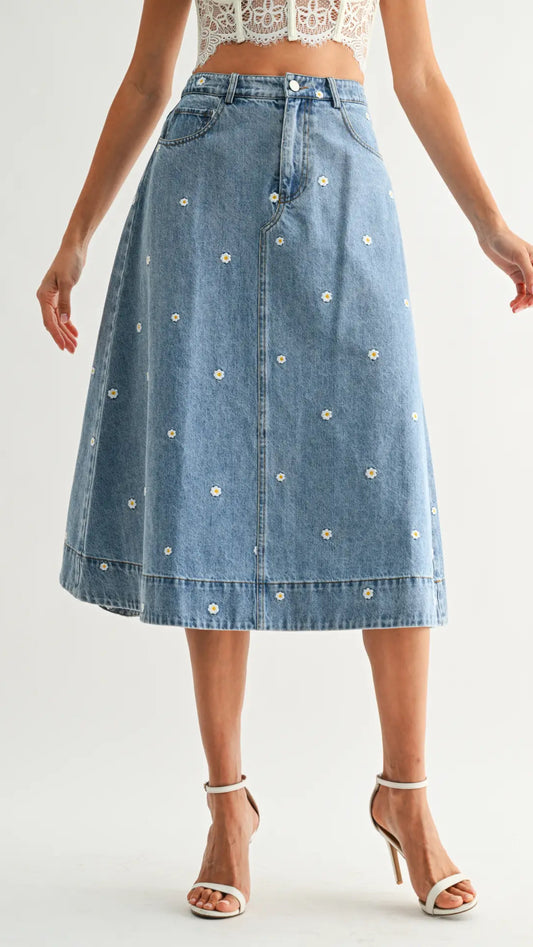 Finley Denim Skirt