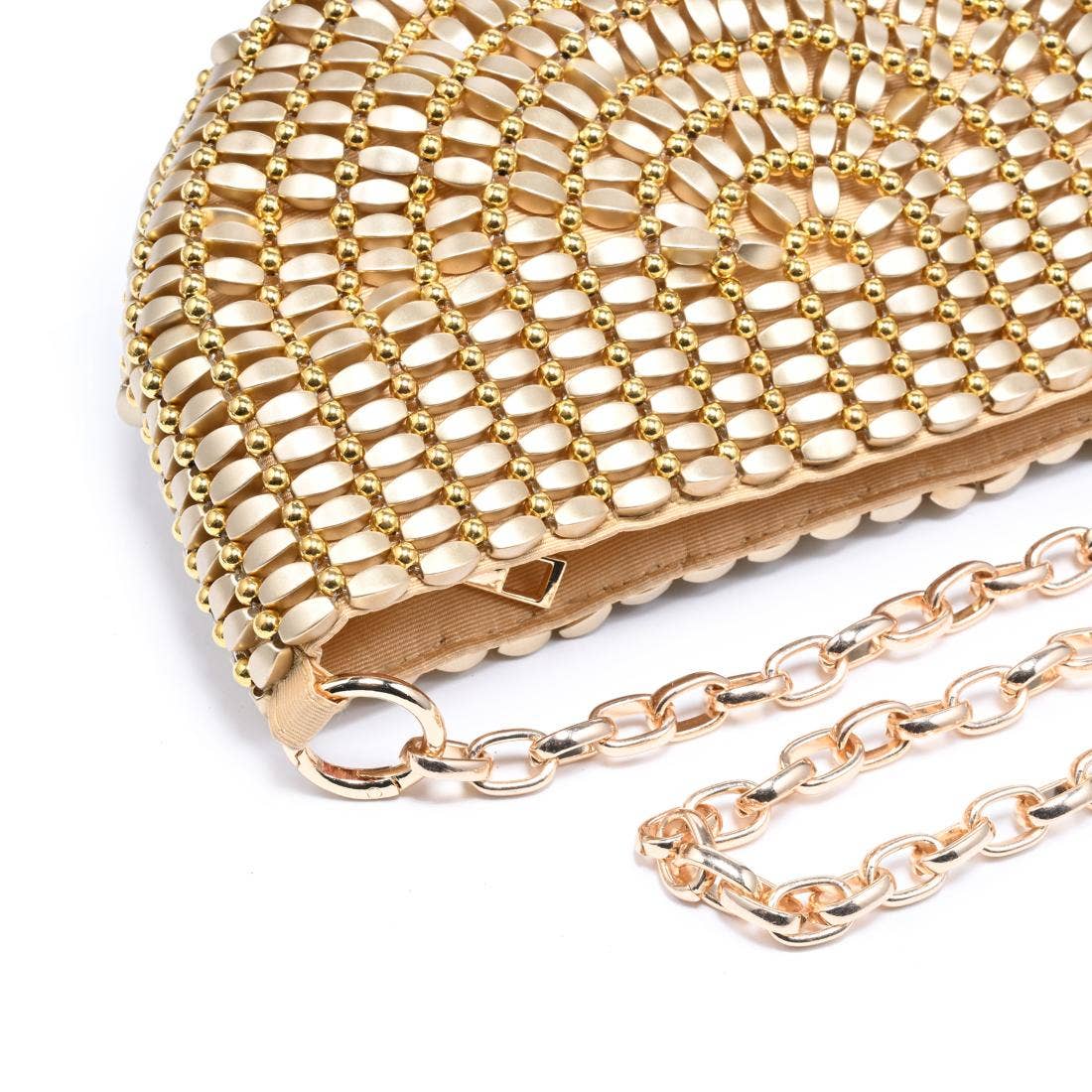 Rowan Evening Bag: Gold