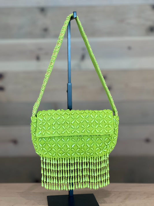Liv Beaded Shoulder Bag