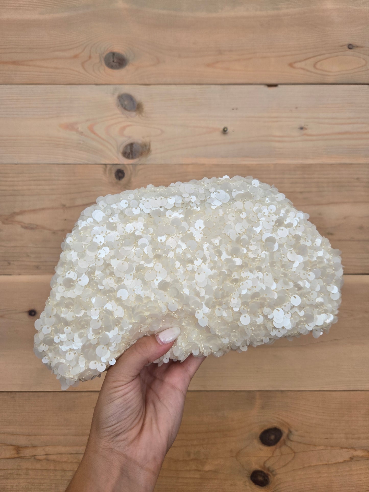 Kiki Sequin Clutch