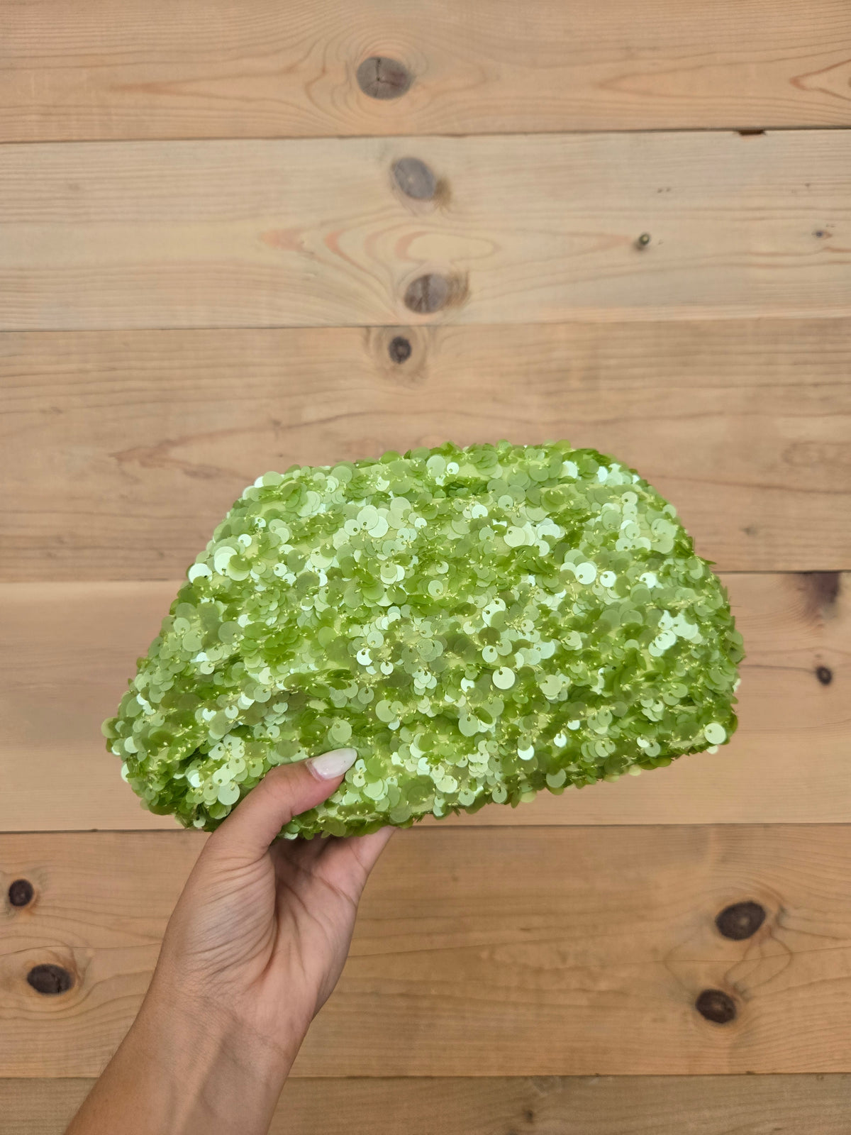 Kiki Sequin Clutch