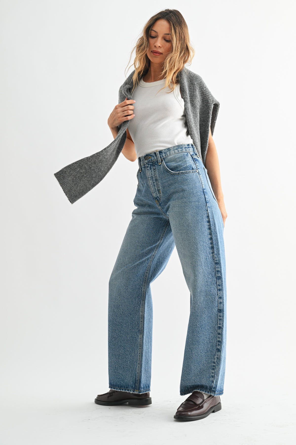 Lydia Barrel Jeans