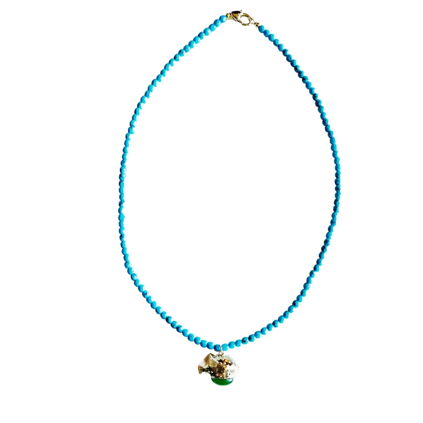 Puffer Fish Necklace