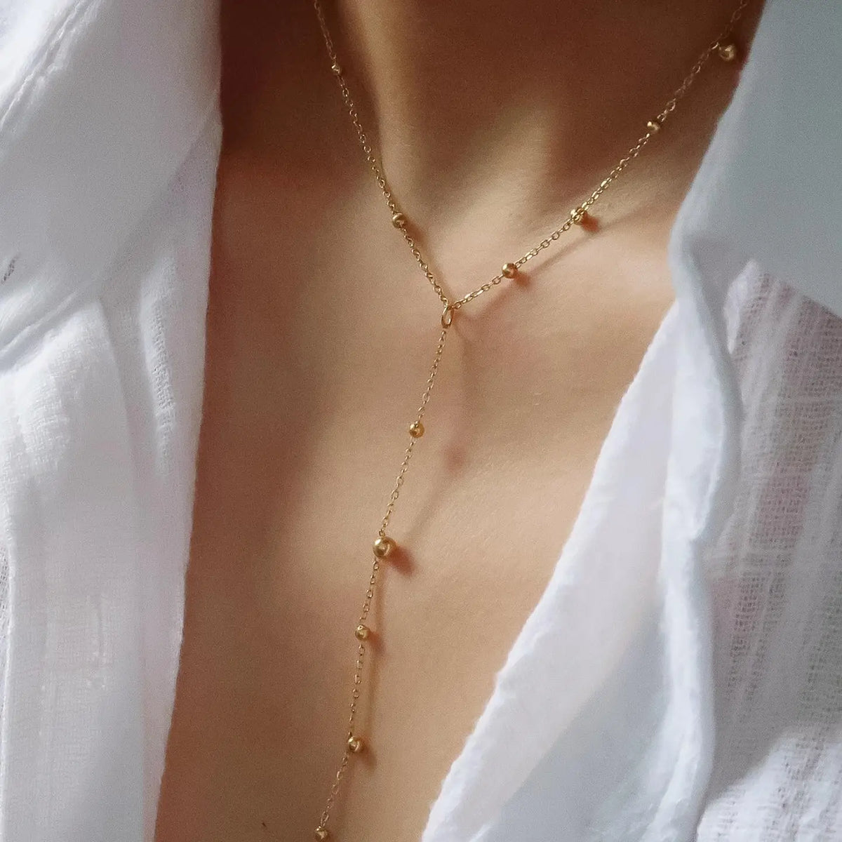 Brisse Lariat Necklace