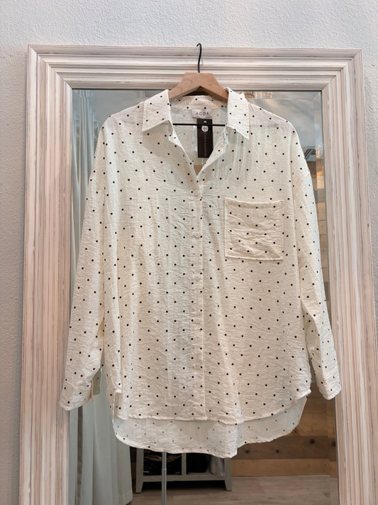 Noelle Button Down