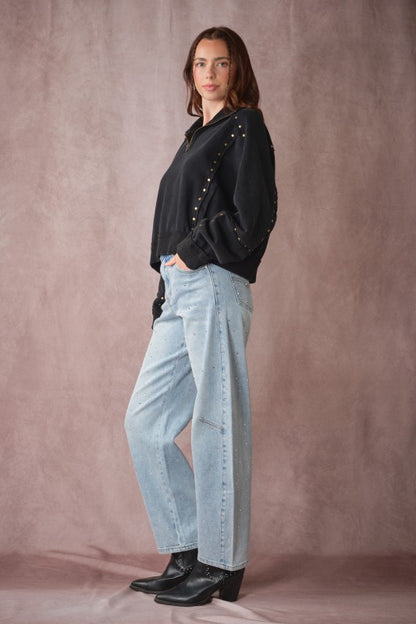 Lottie Barrel Jeans
