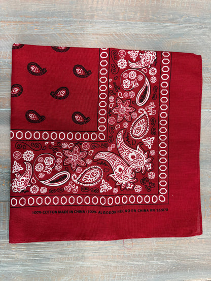 Squared Cotton Bandana
