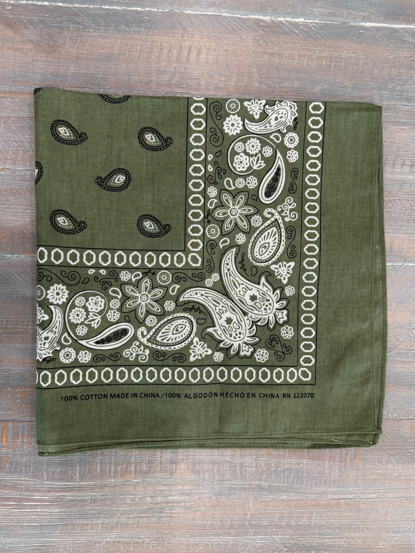 Squared Cotton Bandana