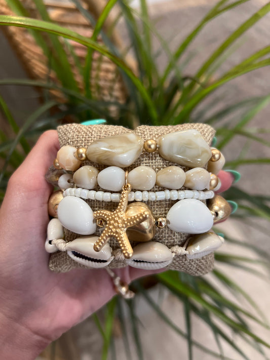 Starfish Bracelet Set