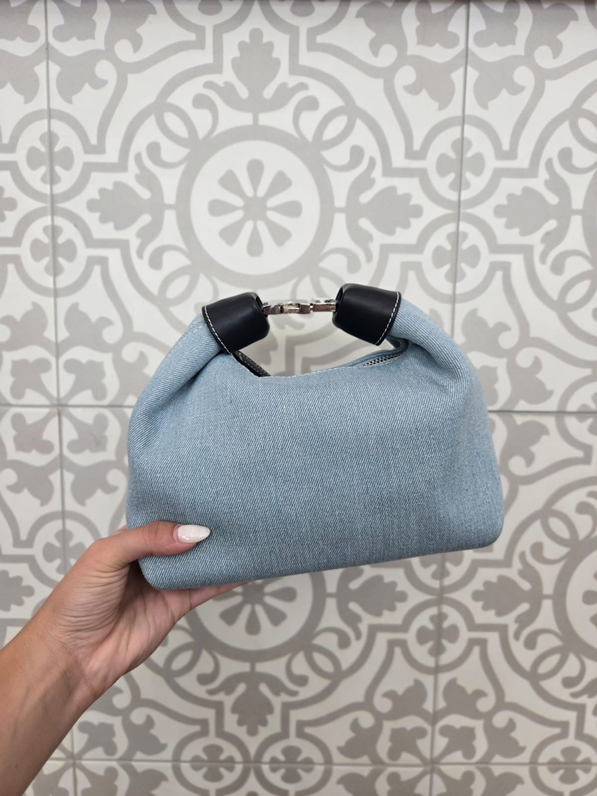 Gwen Denim Crossbody Bag