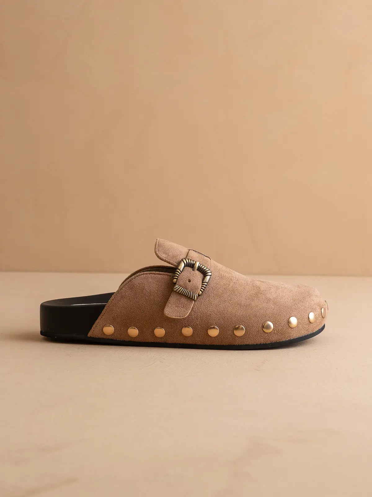 Toni Studded Buckle Clog