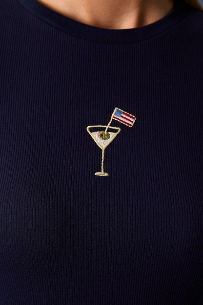 Martini In The USA Tee