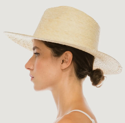 Paradise Straw Hat: Natural
