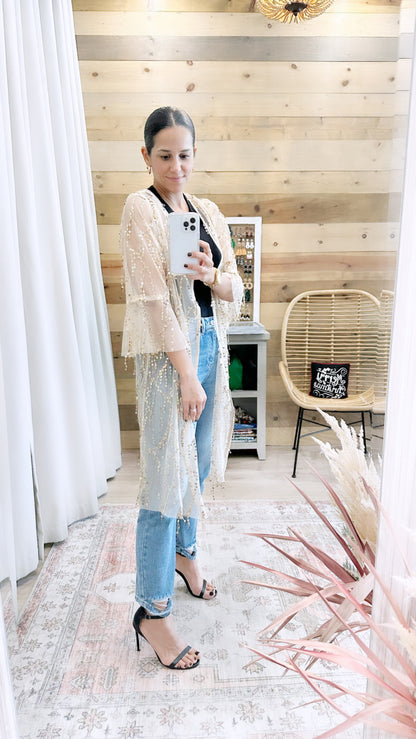 LISA SEQUENCE DUSTER-FINAL SALE