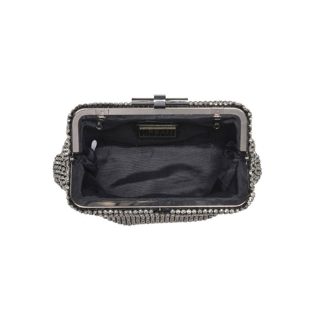 Delfina Evening Bag: Silver
