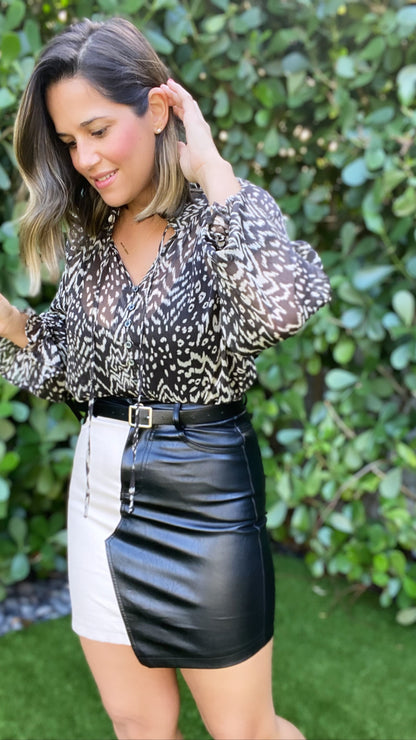 HEATHER MINI SKIRT