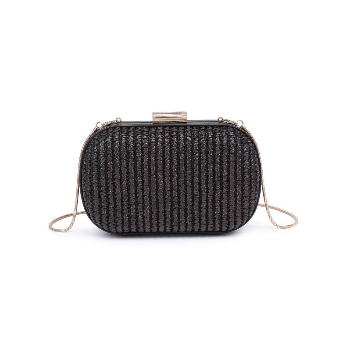Alix Evening Bag: Chocolate