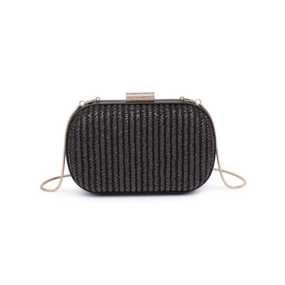 Alix Evening Bag: Chocolate