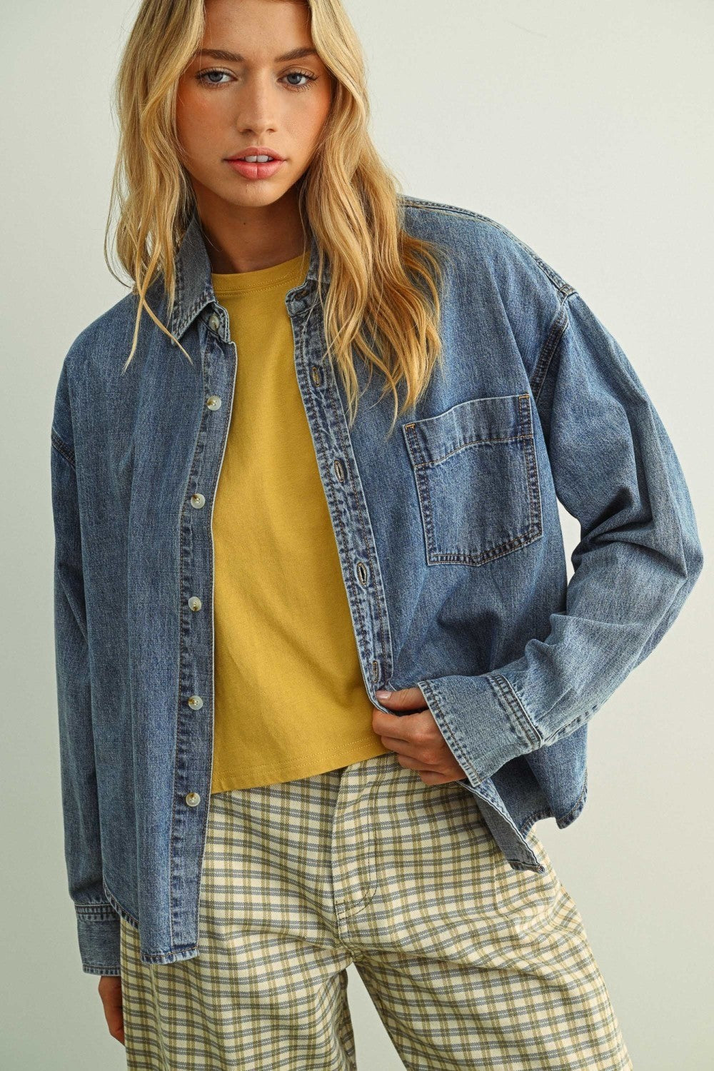 Liv Denim Shacket