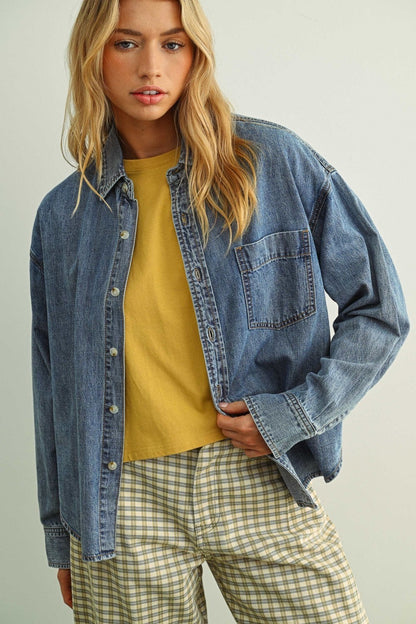 Liv Denim Shacket