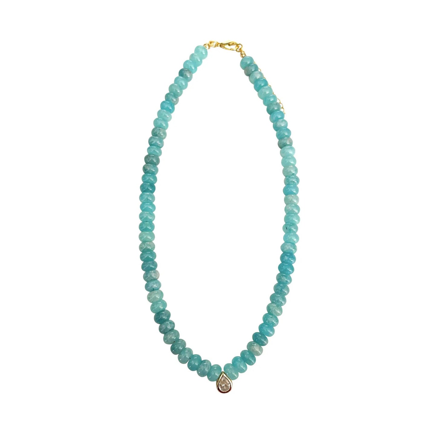 Dori Teardrop Beaded Necklace