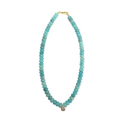 Dori Teardrop Beaded Necklace