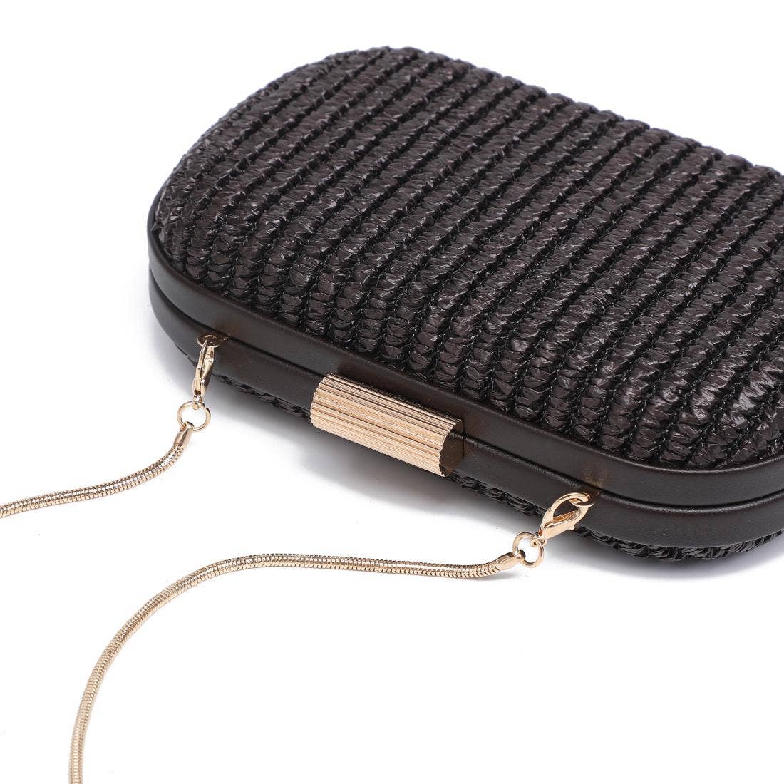 Alix Evening Bag: Chocolate