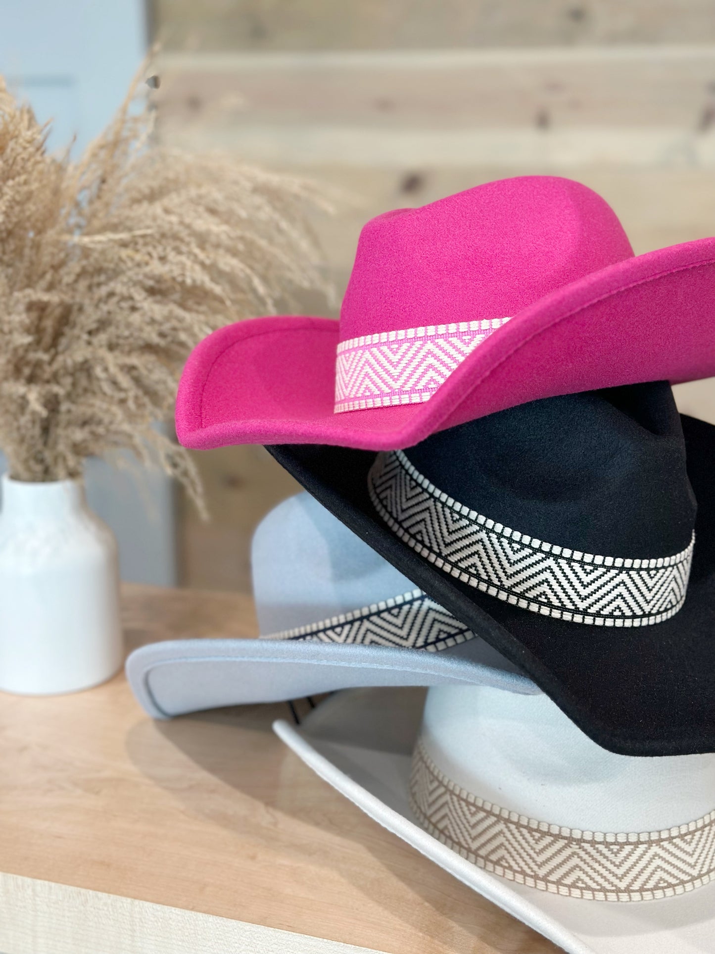 CALLIE TRIBAL BAND COWBOY HAT