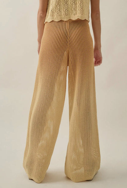 Sunny Crochet Pants