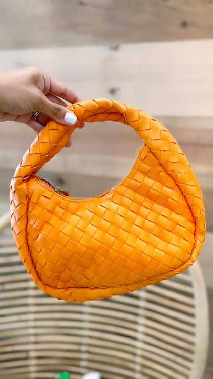 Whit Handle Bag