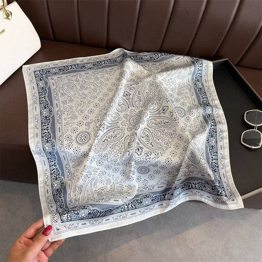 Square Scarf: White