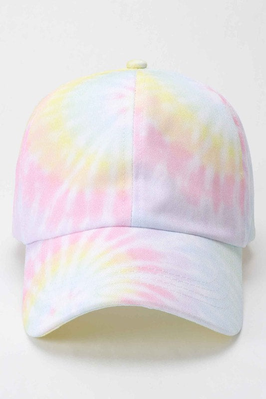 TIE-DYE CAP-PINK