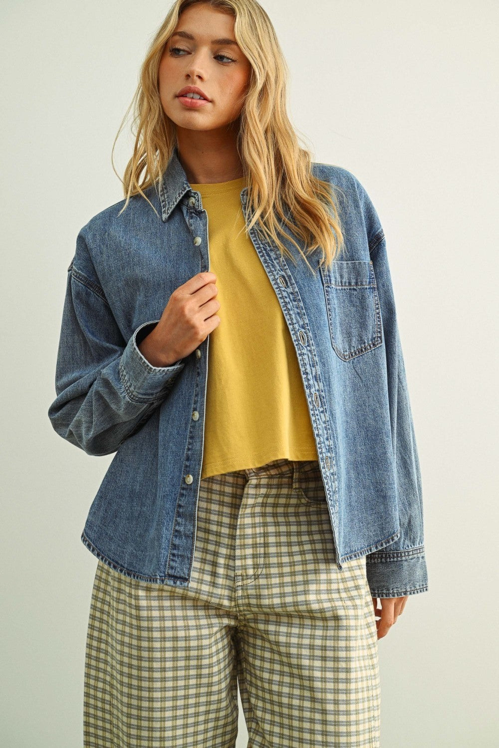 Liv Denim Shacket