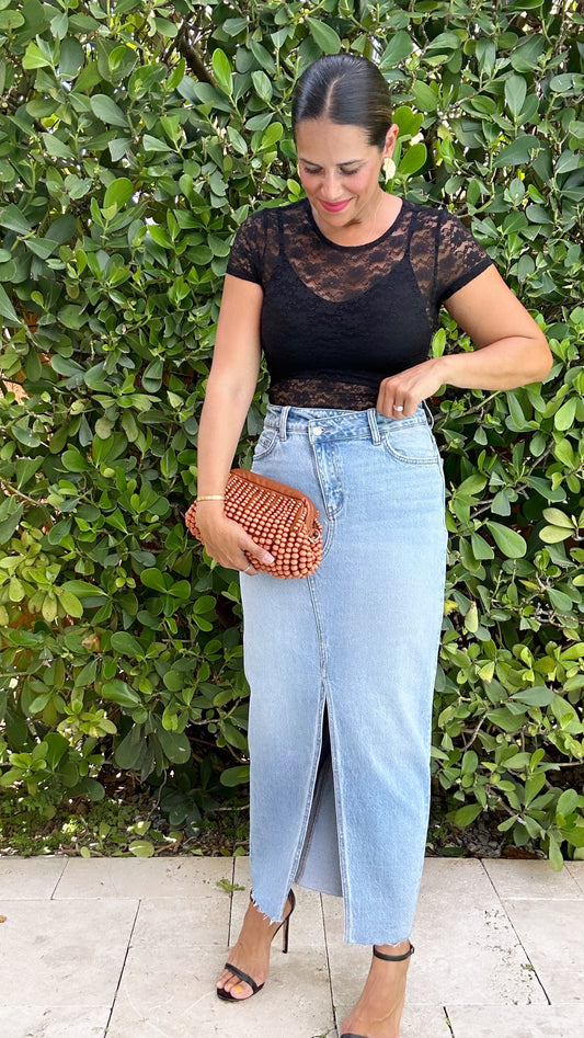 Wanda Denim Skirt