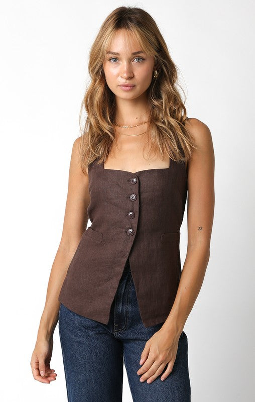 Kate Linen Top