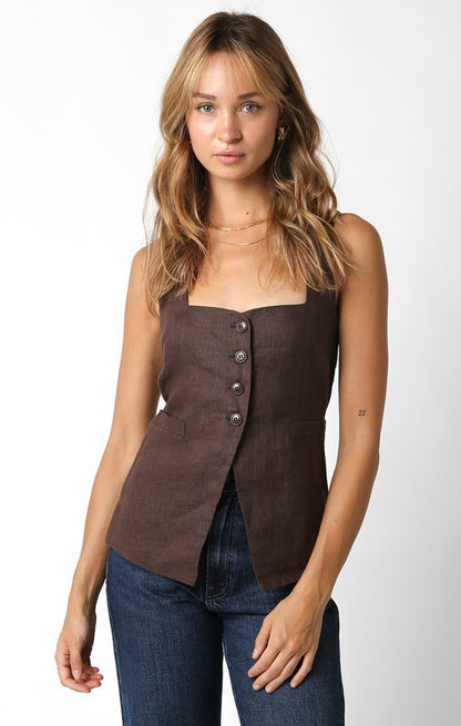 Kate Linen Top