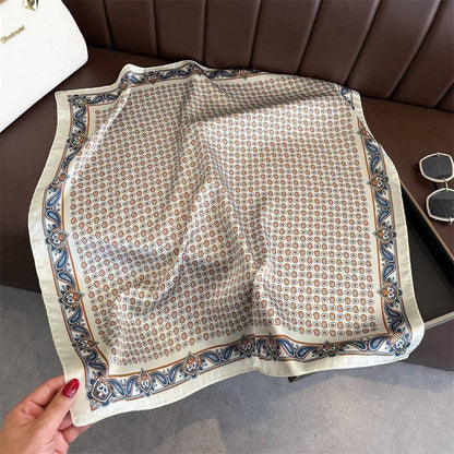 Square Scarf: Cream