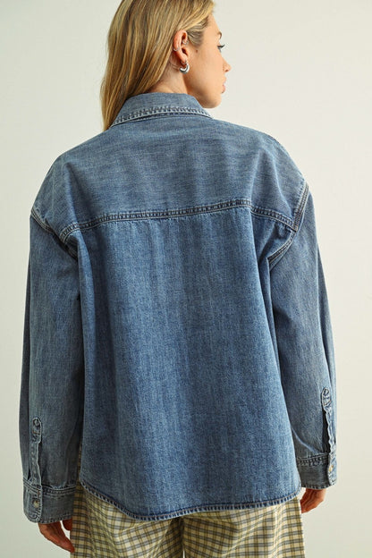 Liv Denim Shacket