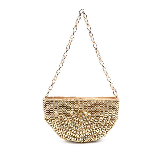 Rowan Evening Bag: Gold