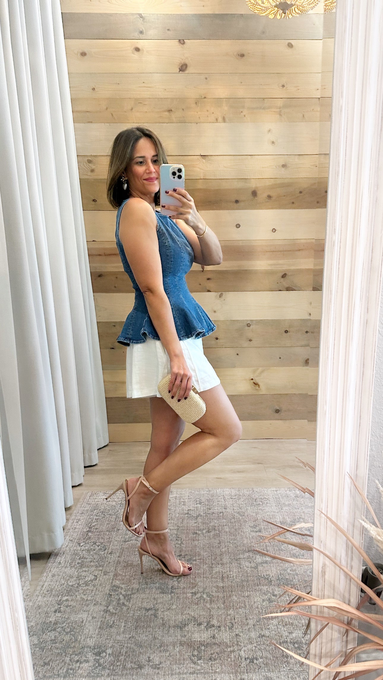 Arden Denim Top