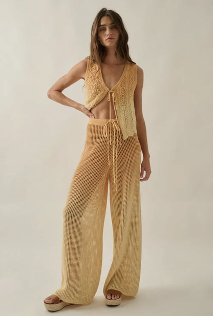 Sunny Crochet Pants