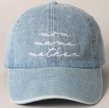 Mom Mama Mother Cap