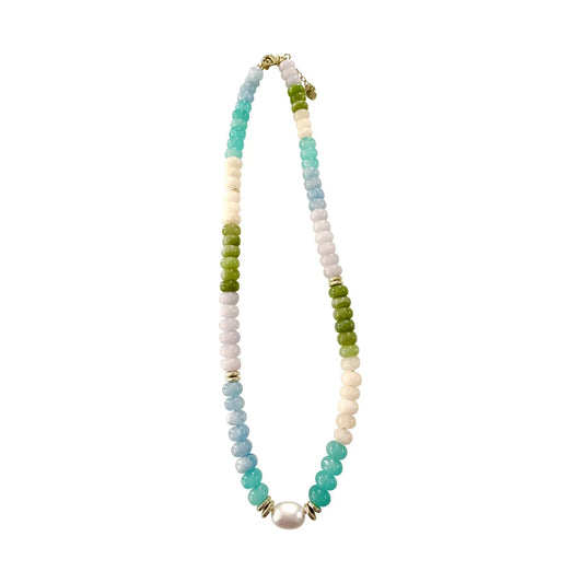Karla Beaded Pearl Necklace