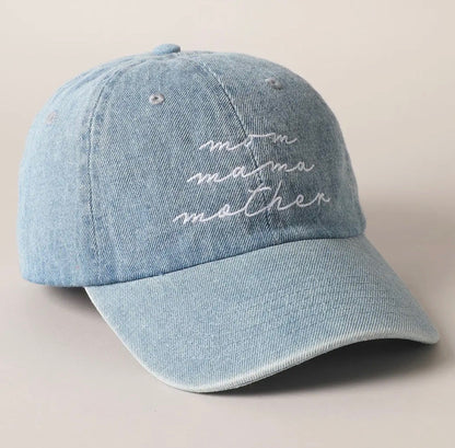 Mom Mama Mother Cap