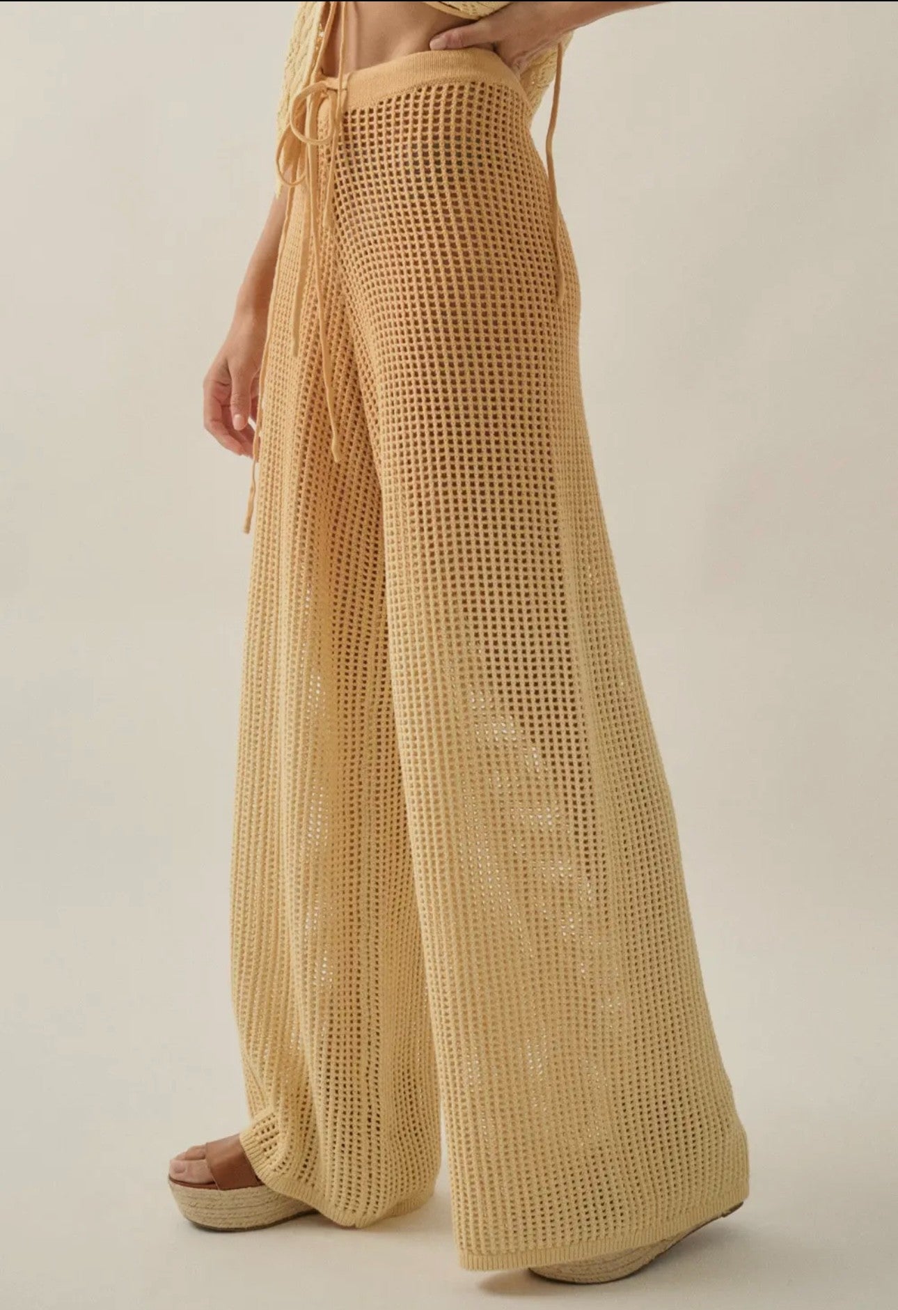 Sunny Crochet Pants