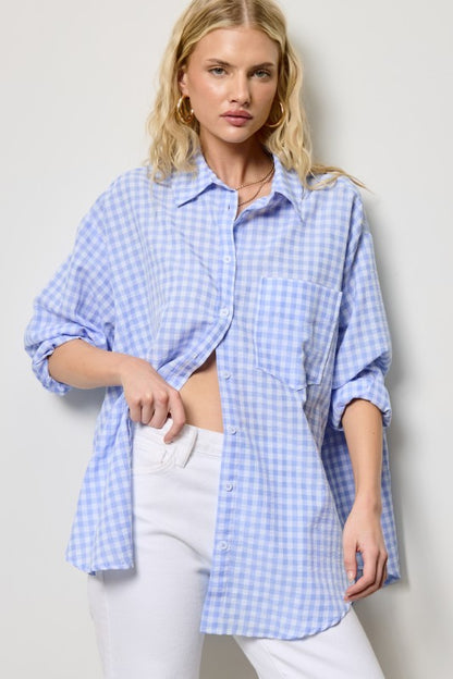 Mayci Button Down