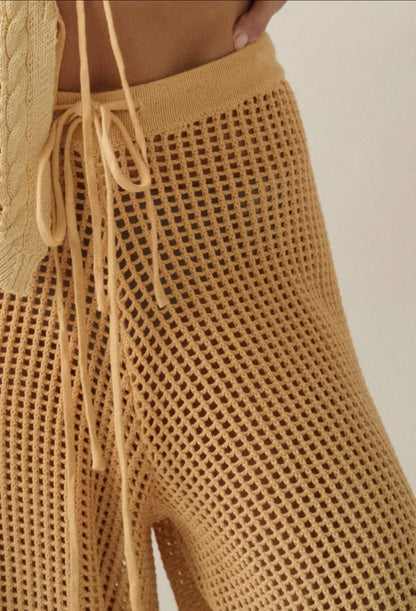 Sunny Crochet Pants