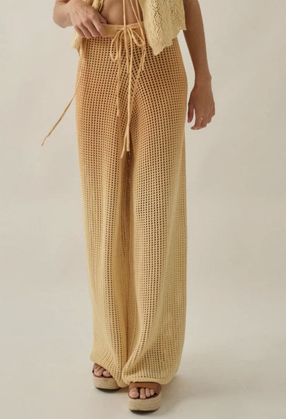 Sunny Crochet Pants
